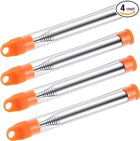 Mudder Collapsible Stainless Steel Campfire Tool Builds Fire Tool Fire Blower Pipe for Picnic Cam... | Amazon (US)