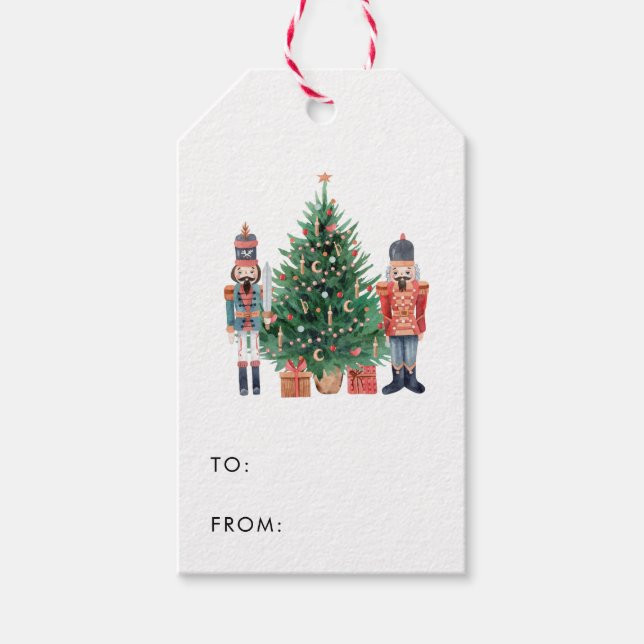 Nutcracker Christmas Gift Tags | Zazzle