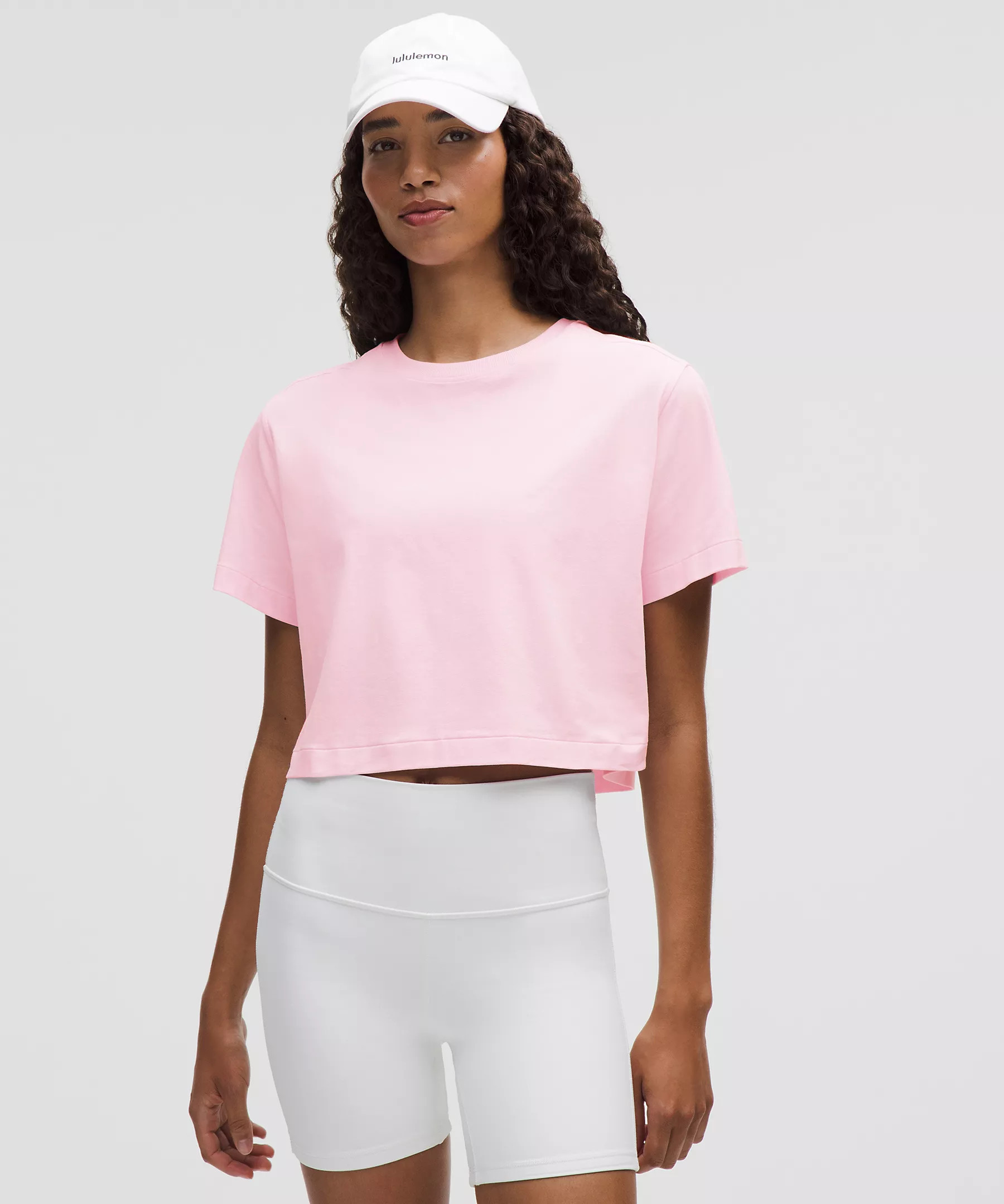 All Yours Organic Cotton Cropped T-Shirt | Lululemon (US)