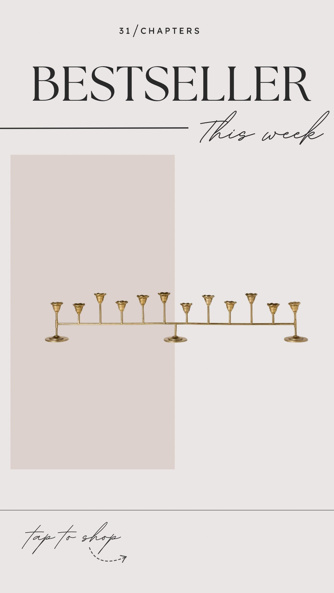 Bestseller this week - Hearth & Hand Brass Scalloped Candelabra 😍

#LTKHome