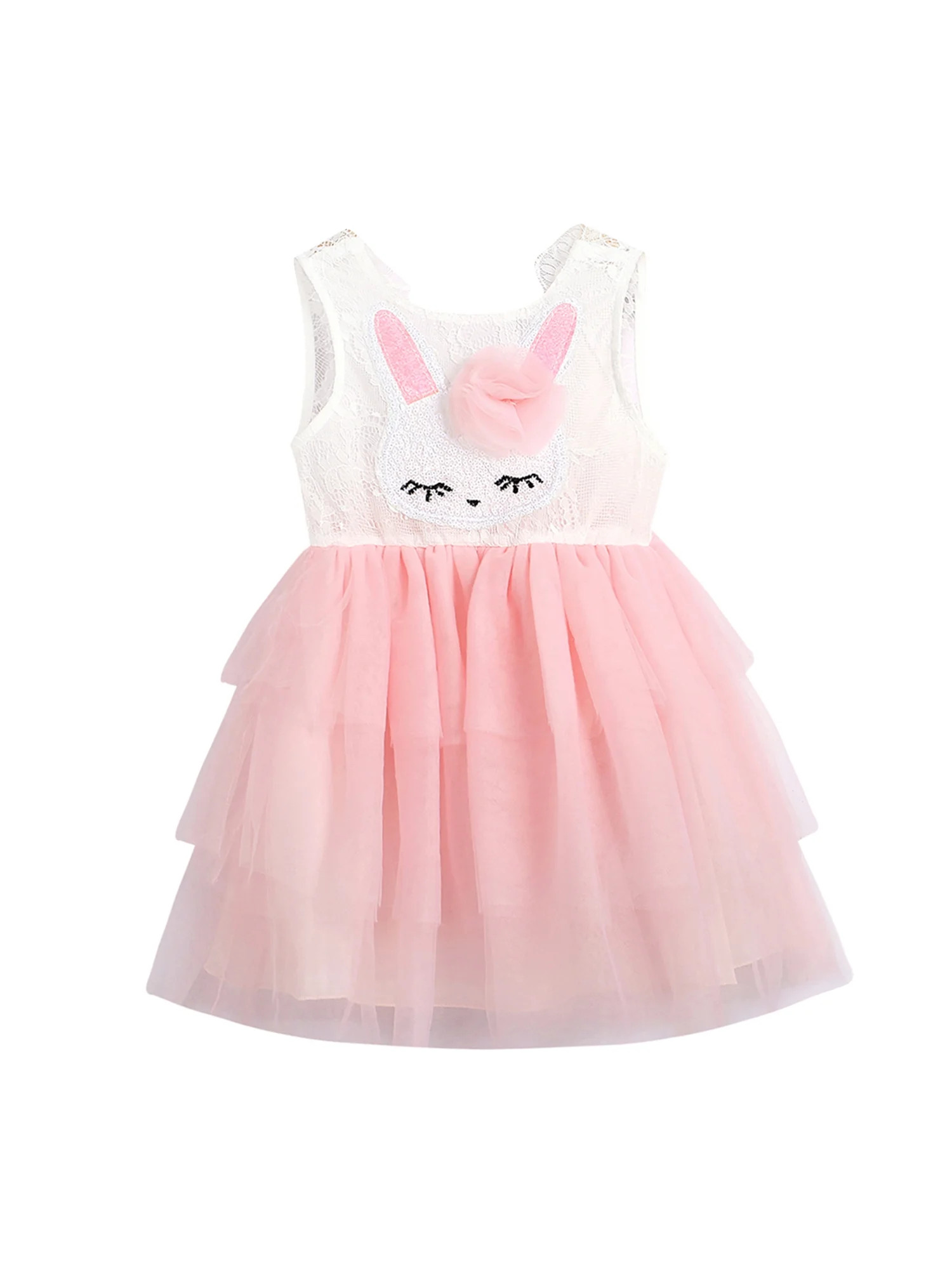 Toddler Infant Baby Girl Easter Dress Cute Rabbit Bunny Tutu Princess Dress Easter Day Clothes | Walmart (US)
