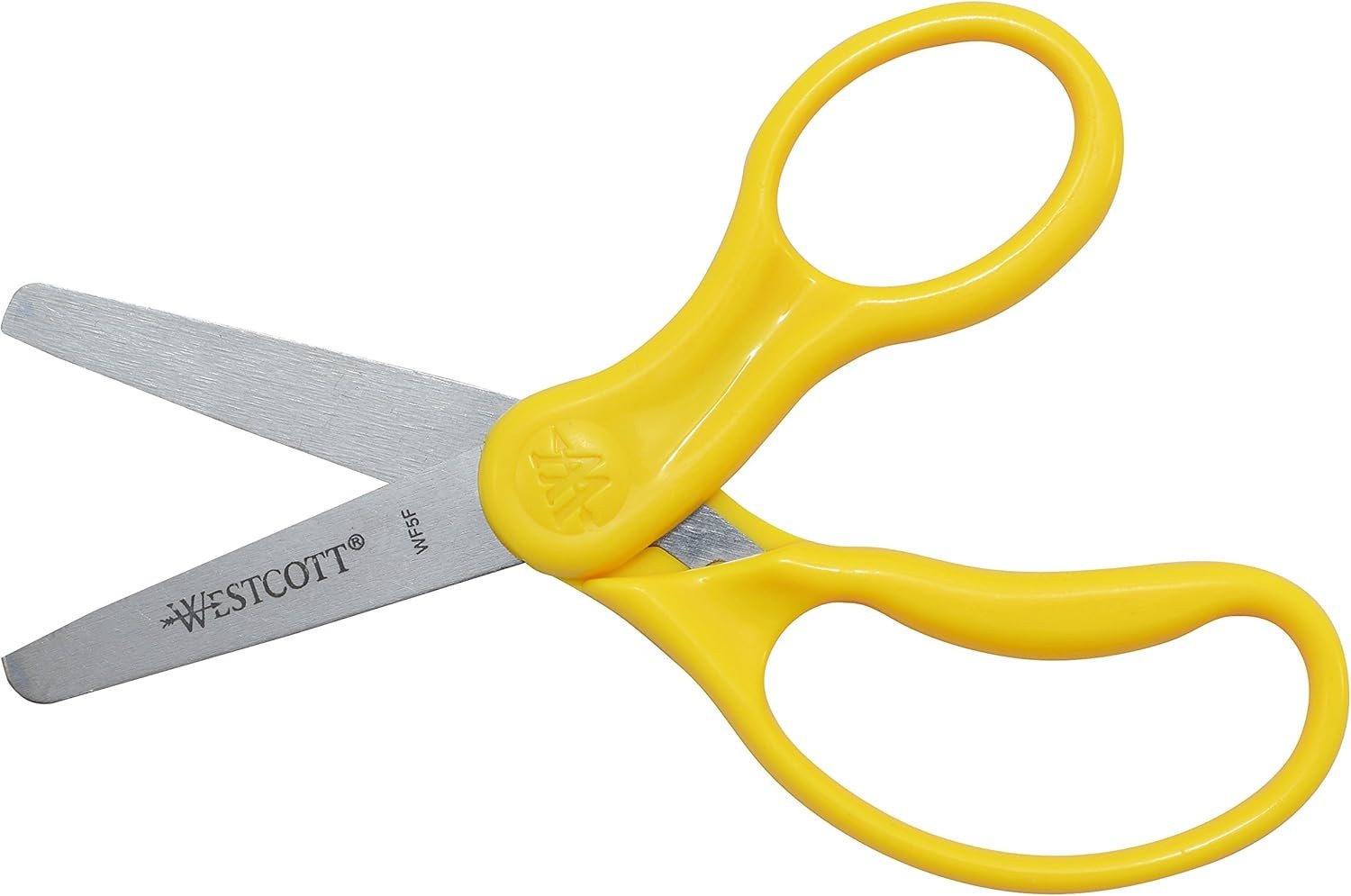Westcott 15970 Kids' Scissors, Ages 4-8, 5-Inch Blunt Tip, Neon Yellow | Amazon (US)