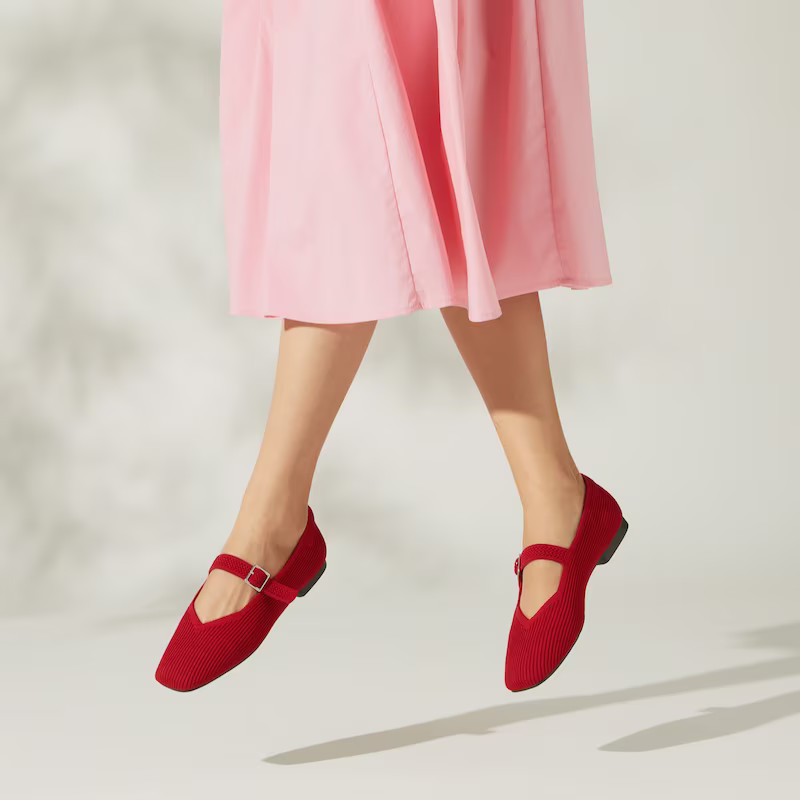 Square-Toe Mary-Jane (Margot Mary-Jane) | VIVAIA