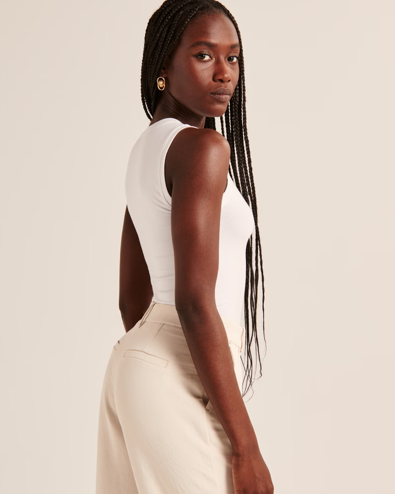 Essential Tuckable Crew Tank | Abercrombie & Fitch (US)