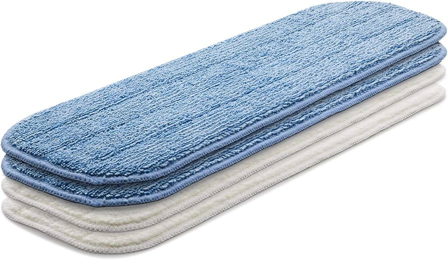 E-Cloth Deep Clean Mop Head Variety Pack - Reusable Microfiber Mop Heads - 2 Damp Mop Heads + 2 D... | Amazon (US)