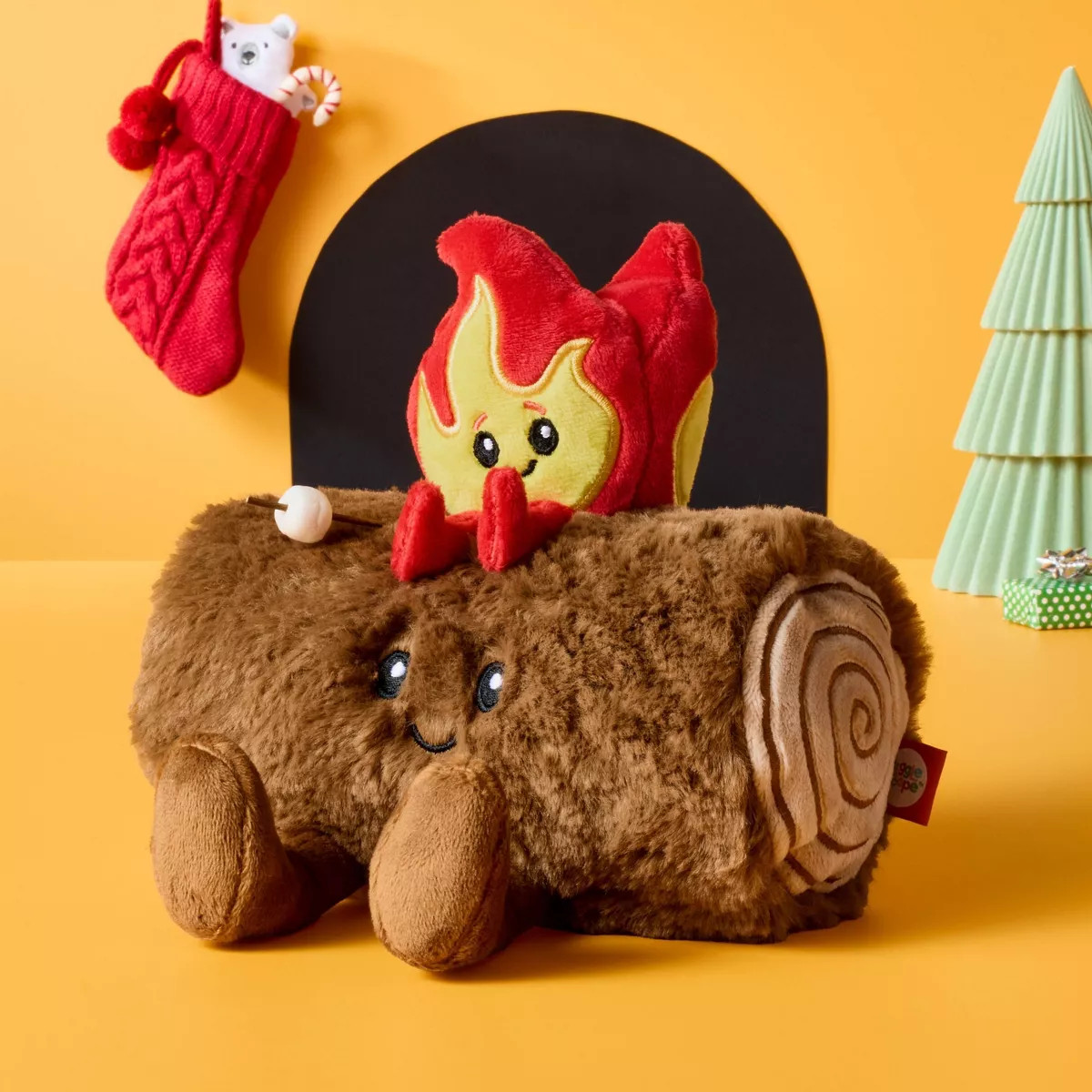 7" Yule Log Plush - Gigglescape™ | Target