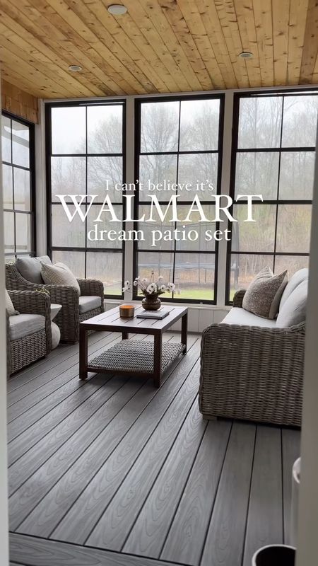 Walmart DREAM patio set for under 1k!!

#walmart

#LTKhome