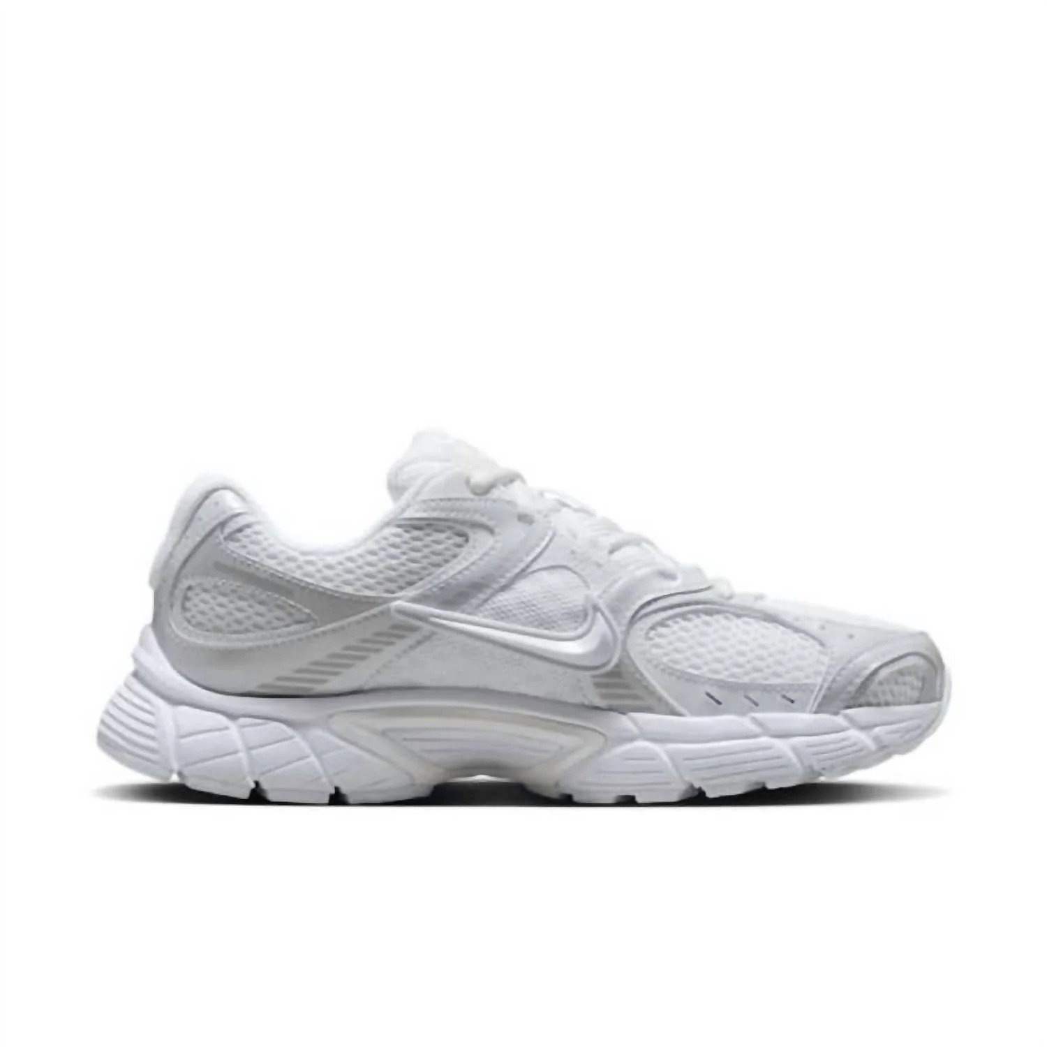 Women's V5 Rnr Shoes In White Black Metallic Silver | Shop Simon