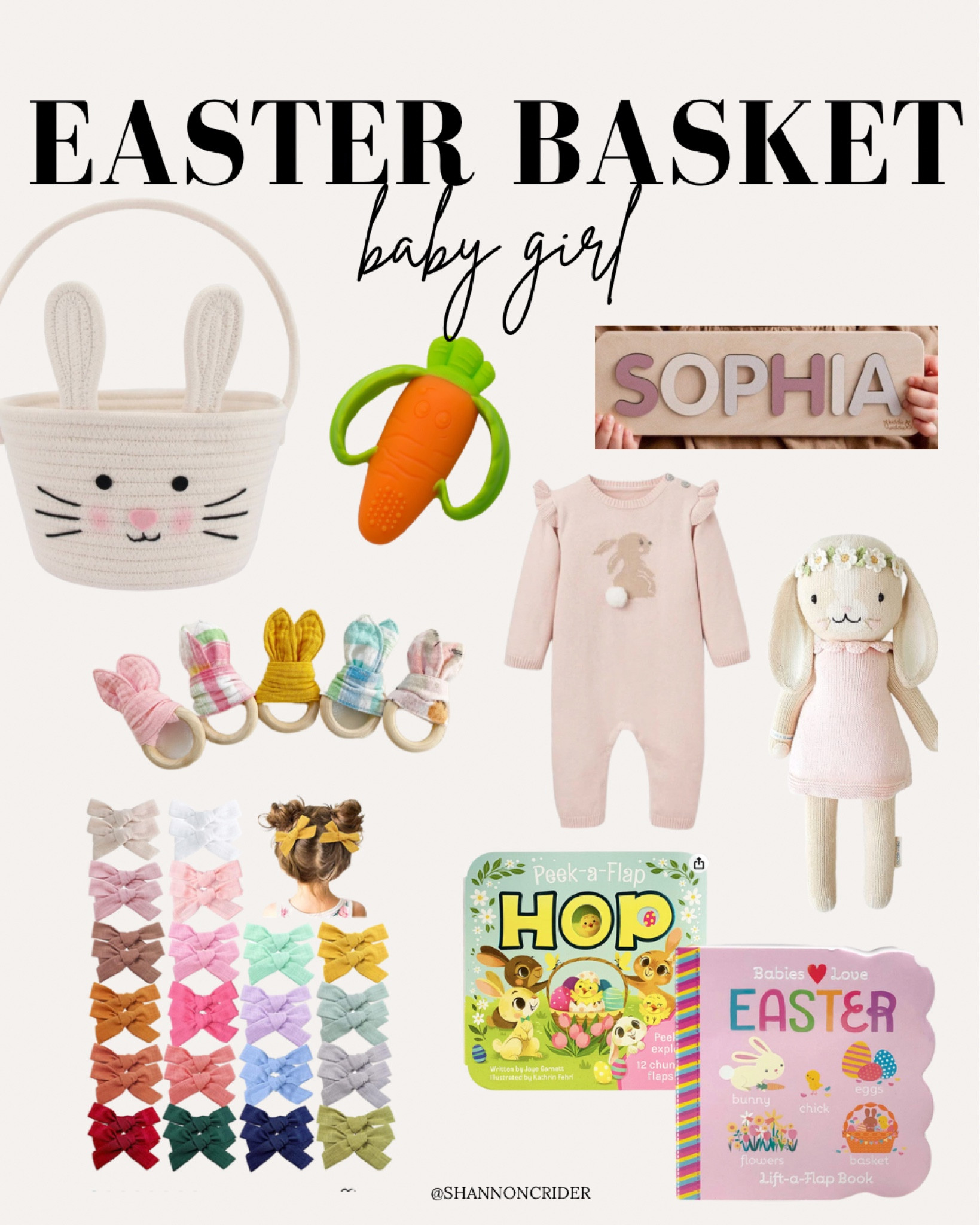 Easter basket for baby girl Easter basket ideas for a toddler girl #easter #easterbunny #eastereggs #happyeaster #easterdecor #eastersunday #easteregg #bunny #spring #chocolate #easteregghunt #easterweekend #easterbasketideas #easterstuffer #girlseasterbasket



#LTKkids #LTKSeasonal #LTKunder50