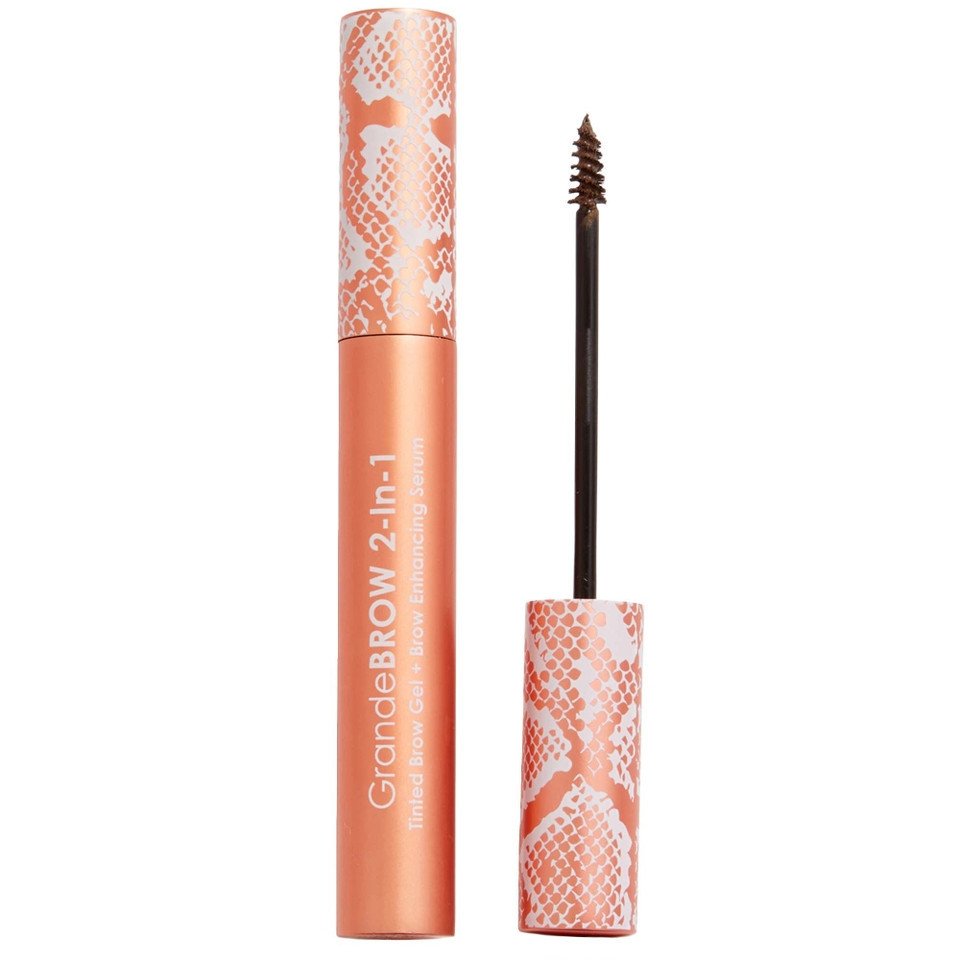 GRANDE Cosmetics GrandeBROW 2-in-1 Tinted Brow Gel and Brow Enhancing Serum 3.5ml (Various Colors) - Medium | Dermstore