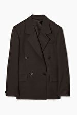 DOUBLE-BREASTED WOOL BLAZER | COS (US)