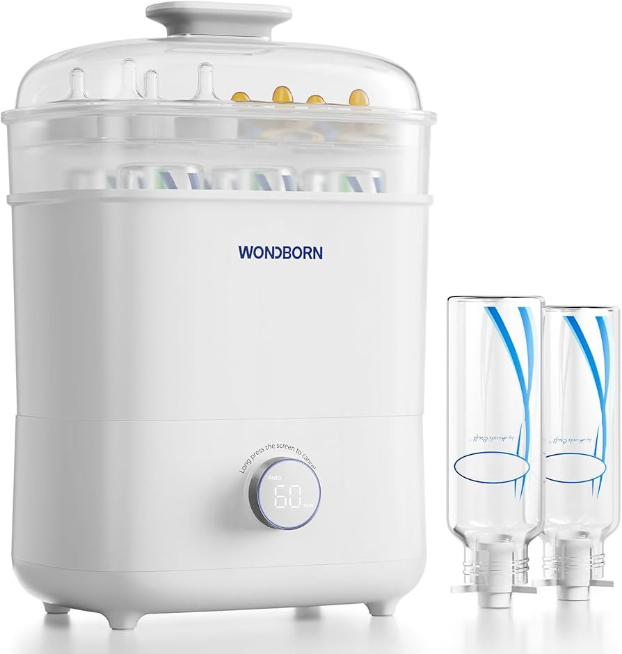 Bottle Sterilizer and Dryer, 99.999% Deep Sterilization, 6-min Rapid Disinfection, Up to 12 Bottl... | Amazon (US)