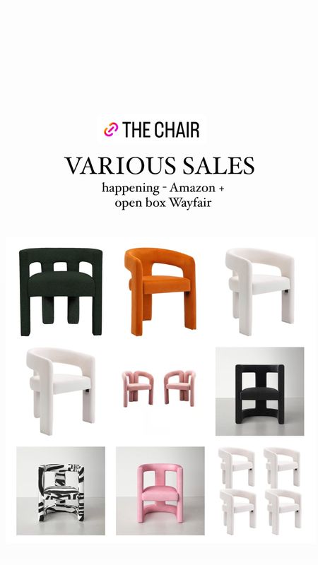 Barrel chair sale 
Modern chair 
Accent chair 
Wayfair 
Amazon home 

#LTKfamily #LTKhome #LTKparties
