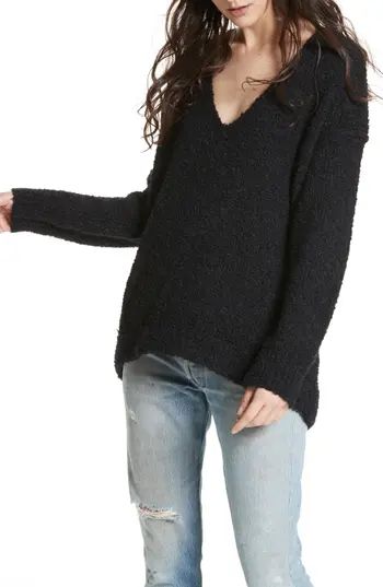 Women's Free People Lofty V-Neck Sweater | Nordstrom