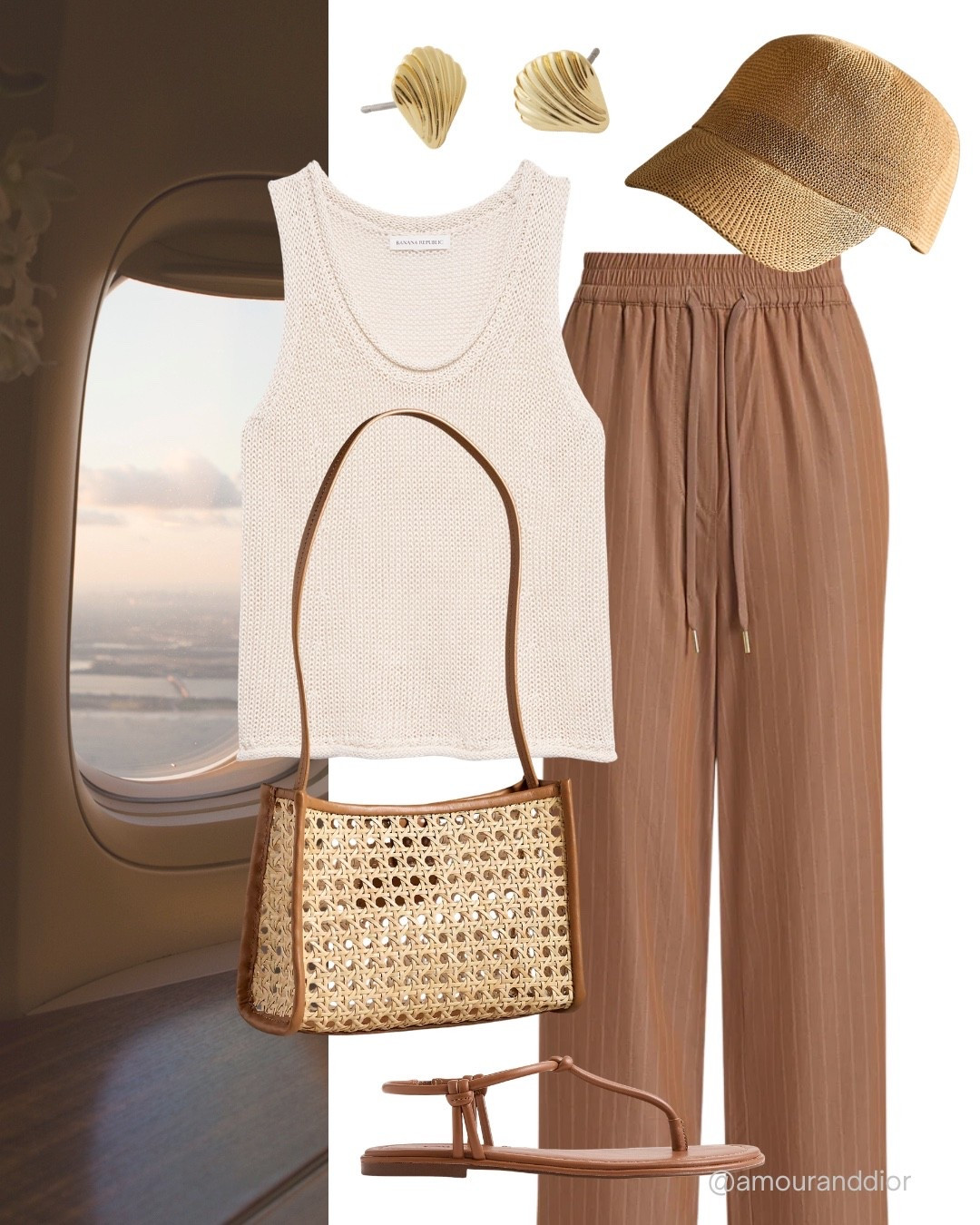 Summer travel outfit idea ✈️ airport outfit

#LTKootd
