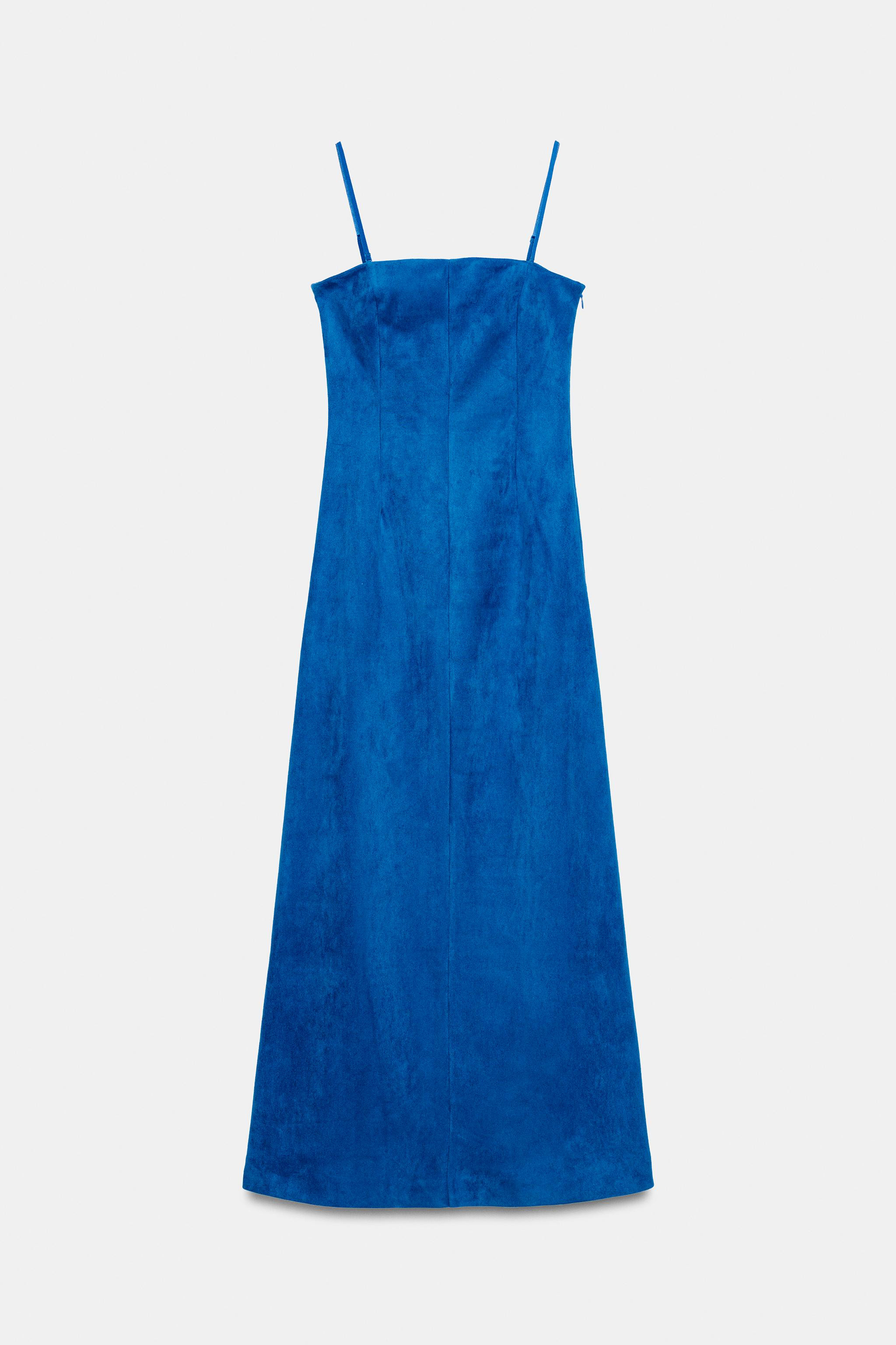 FAUX SUEDE DRESS | Zara US