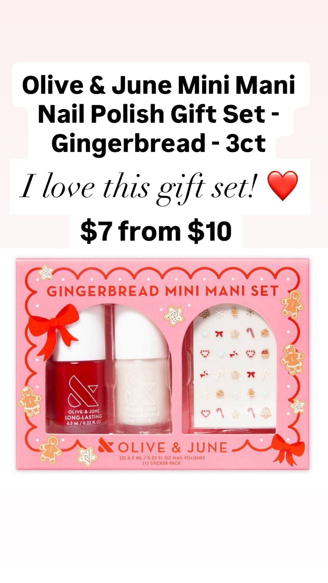 This mani set is so cute and great! 

#LTKBeauty #LTKHoliday #LTKGiftGuide