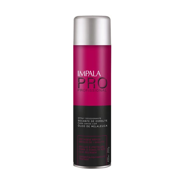 IMPALA SPRAY SECANTE DE ESMALTE 400ml | Shopee (BR)