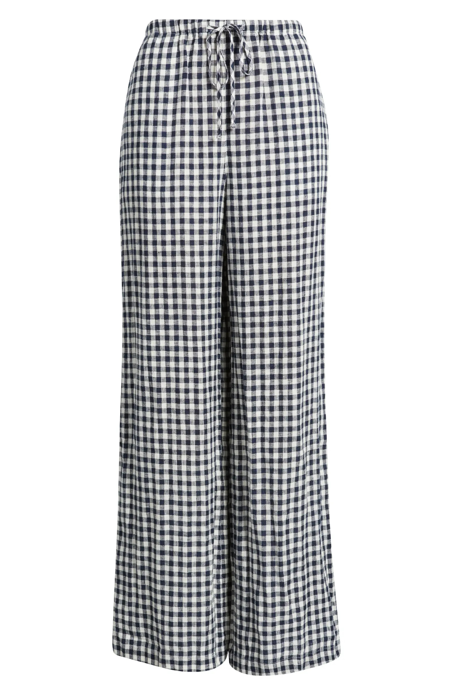 Easy Wide Leg Linen Pants | Nordstrom