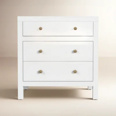 Celine 3-Drawer Acacia Dresser | Wayfair North America