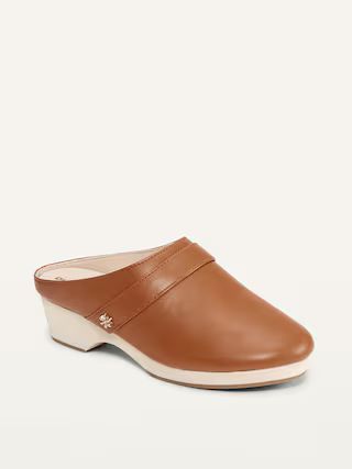 Faux-Leather Clog Shoes for Girls | Old Navy (US)