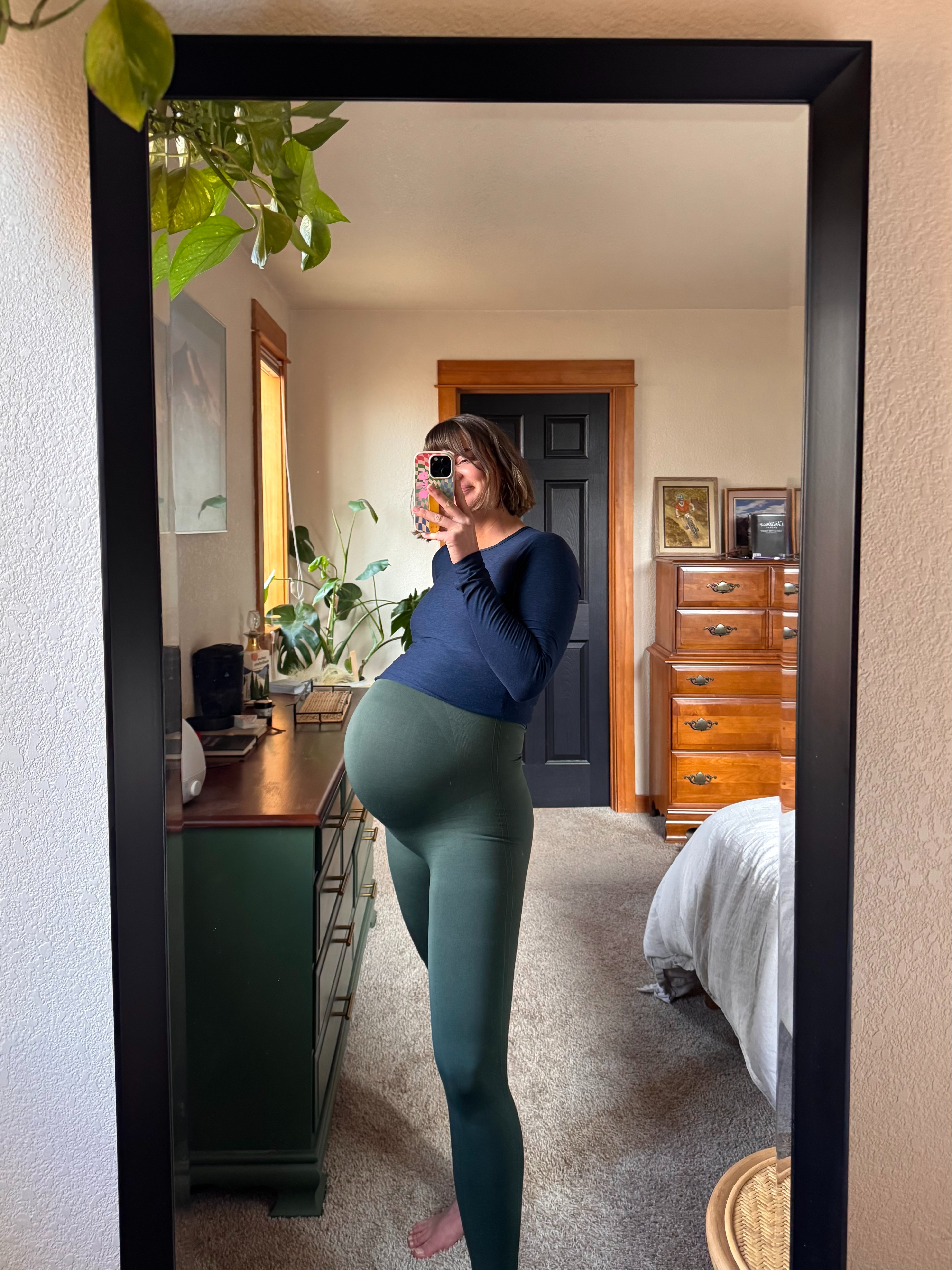 These maternity leggings are the kind you’ll live in! They are ultra-soft, bump-friendly, and cute enough to style for everyday wear.  

 #LTKootd #LTKmomlife #LTKBump