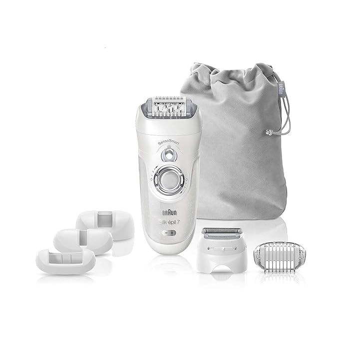 Braun Epilator Silk-épil 7 7-880 Facial Hair Removal for Women, Shaver and Bikini Trimmer, Recha... | Amazon (US)