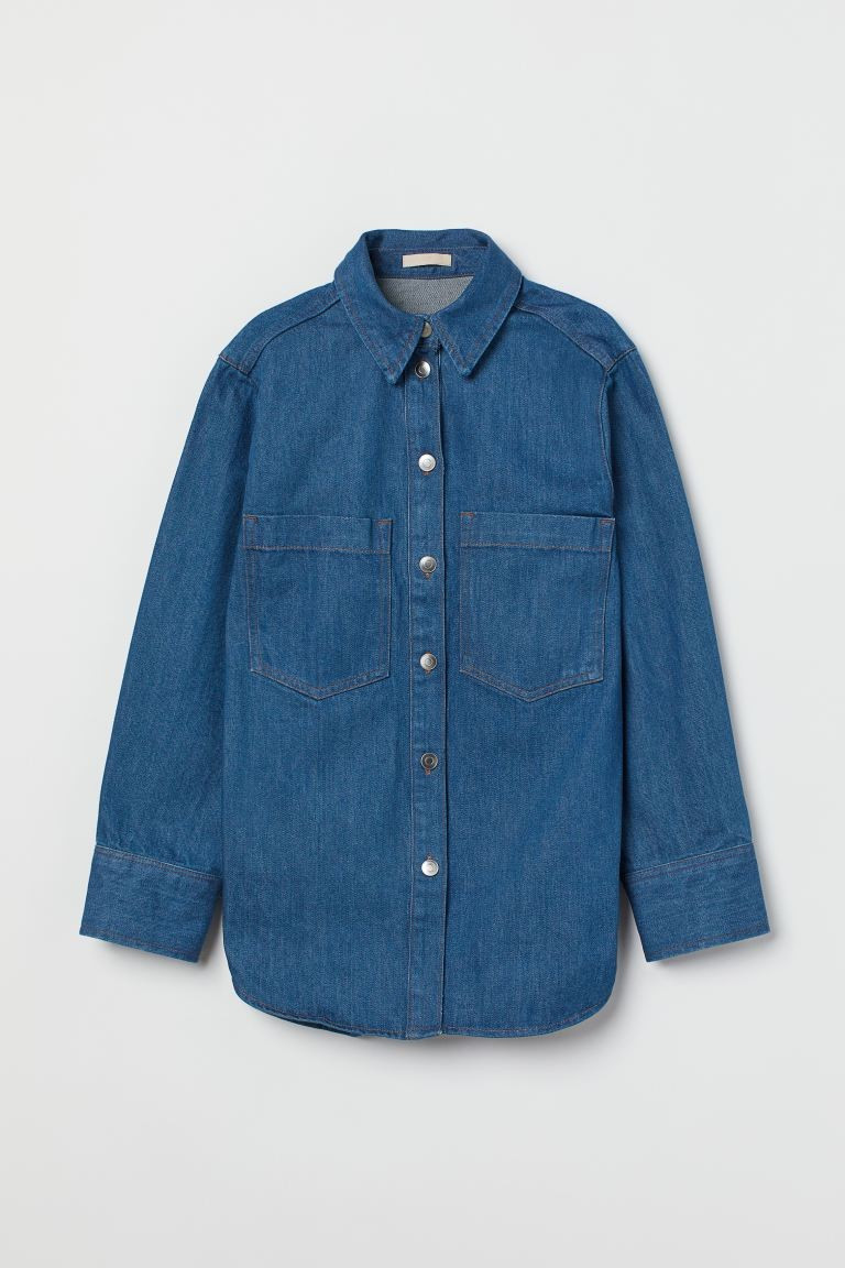 Denim shirt | H&M (UK, MY, IN, SG, PH, TW, HK)