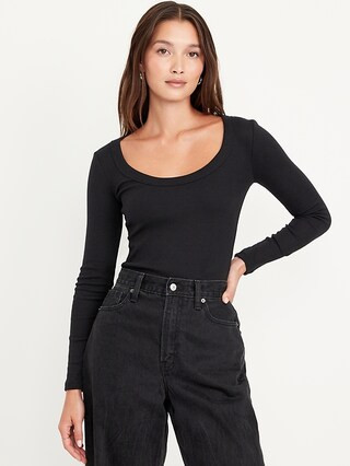 Snug Long-Sleeve T-Shirt | Old Navy (US)