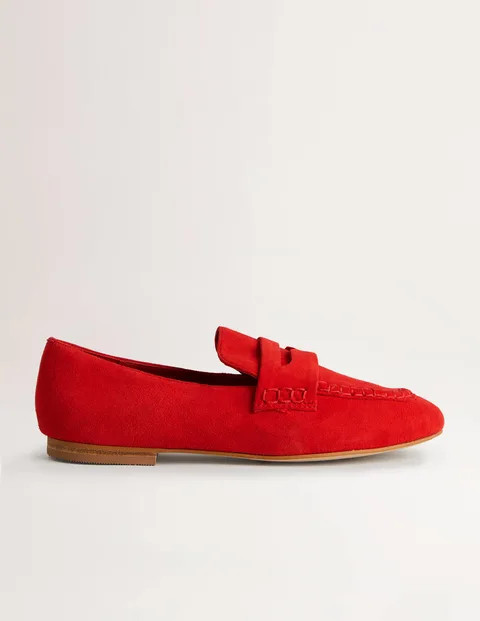 Suede Penny Loafers | Boden (UK & IE)