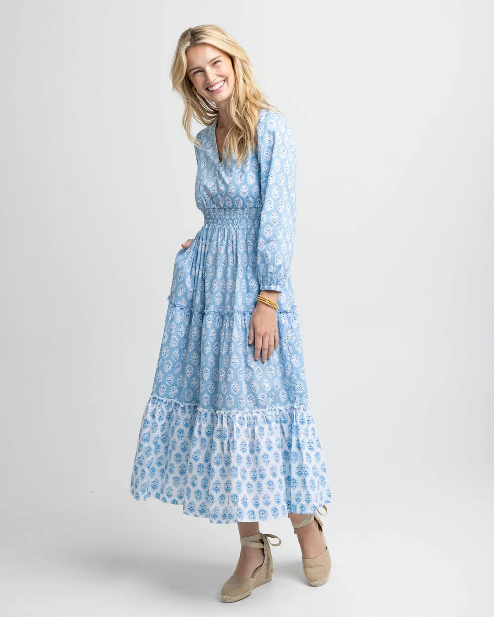 Blaire Garden Variety Printed Maxi Dress | Southern Tide