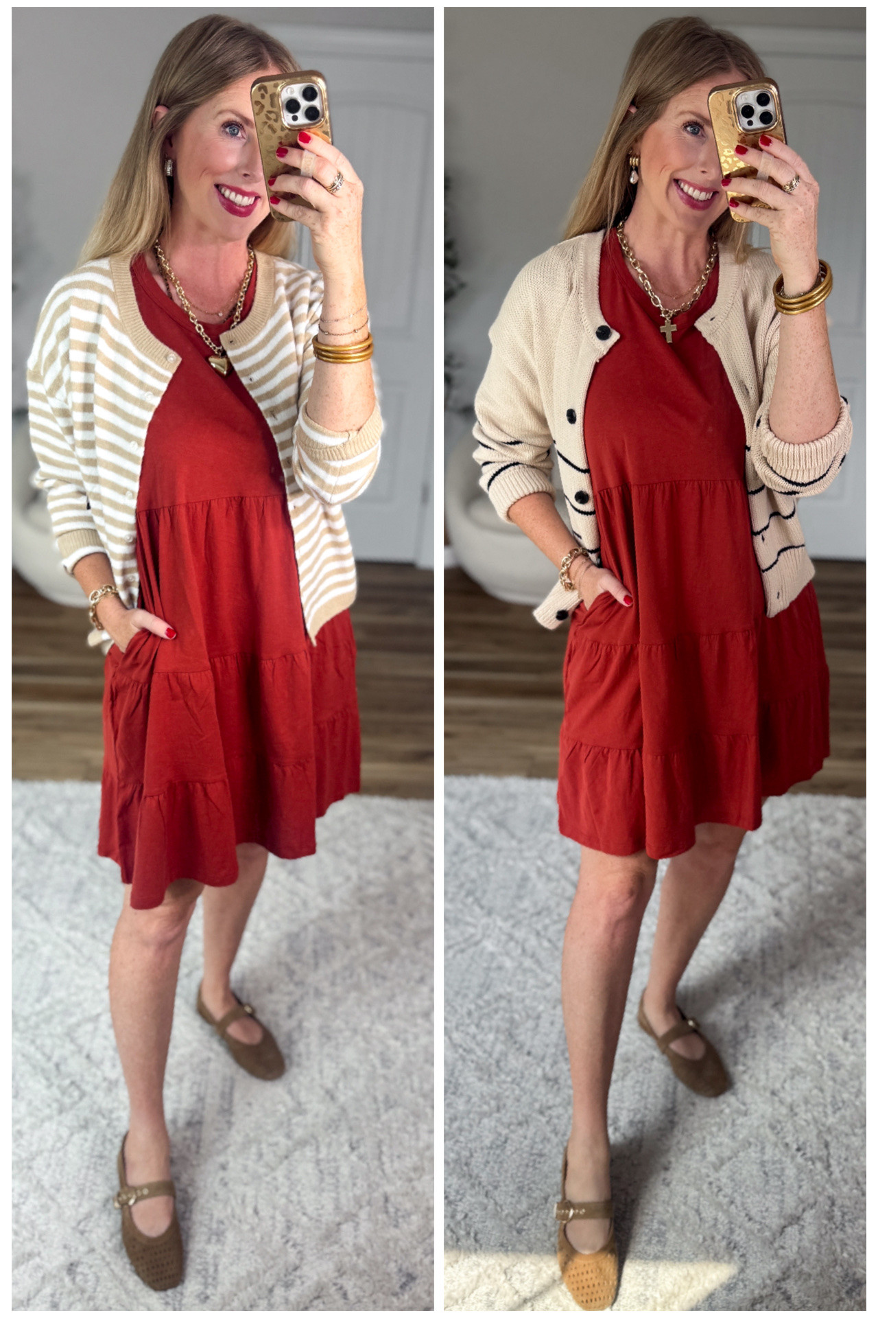 2 ways to wear this $12 tshirt dress from Walmart!

#LTKootd