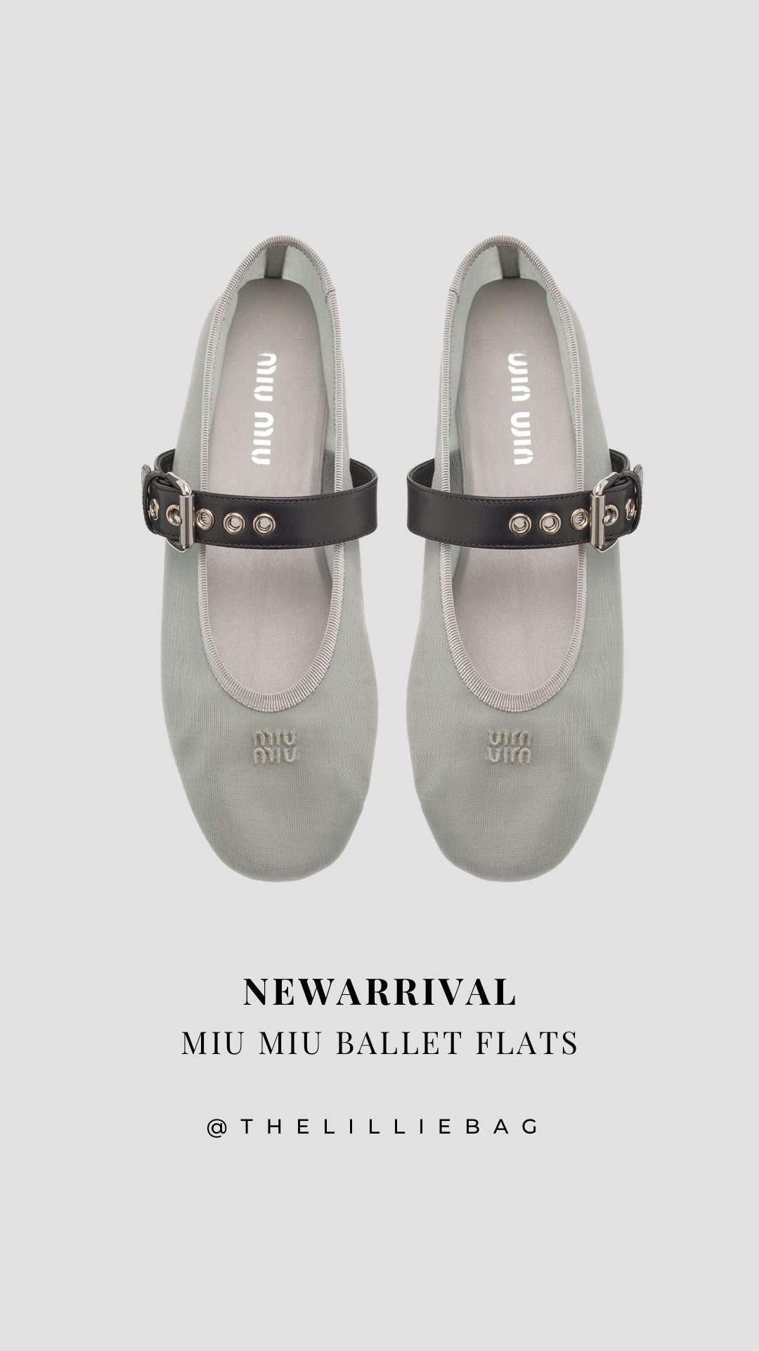 Just in from Miu Miu!🥰😍😍😍
Trending NOW! High sell out risk 


Miu miu. Designer. Flats. Ballet flats. 


#LTKootd #LTKWorkwear #LTKSeasonal