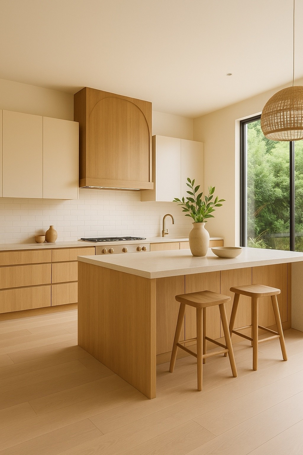 A warm neutral kitchen aesthetic with natural wood cabinets, soft beige tones and coastal-minimal décor.
Perfect inspiration for anyone who loves clean modern lines, organic textures and a cozy elevated home vibe.
Linking similar bar stools, pendant lighting, kitchen décor and countertop accessories below 🤎#moderndecor #neutraldecor #minimalistdecor #aestheticdecor #homedecorinspo #interiorinspiration #entrywaydecor #wallartdecor #neutralhome #modernhome #bohominimalist #scandinaviandecor #cozyhomevibes #organicmodern #minimaliststyle #aestheticinterior #homeinspo #decorideas #modernartdecor #pampasdecor


#LTKHome #LTKootd #LTKHoliday