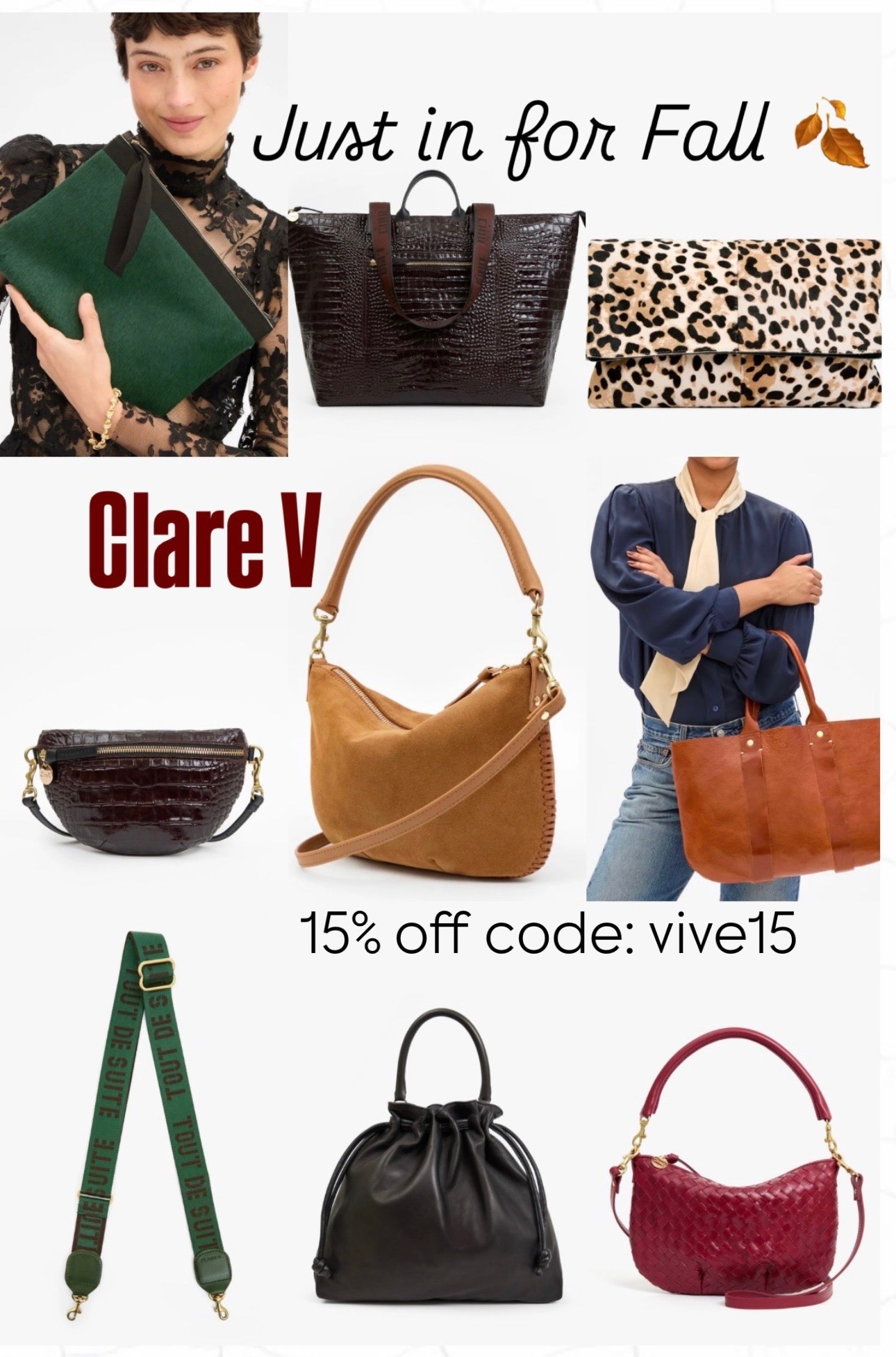 One of our favorite handbag brands!! Amazing quality, colors and details. 
Clare V

#LTKmomlife #LTKSeasonal #LTKOver40