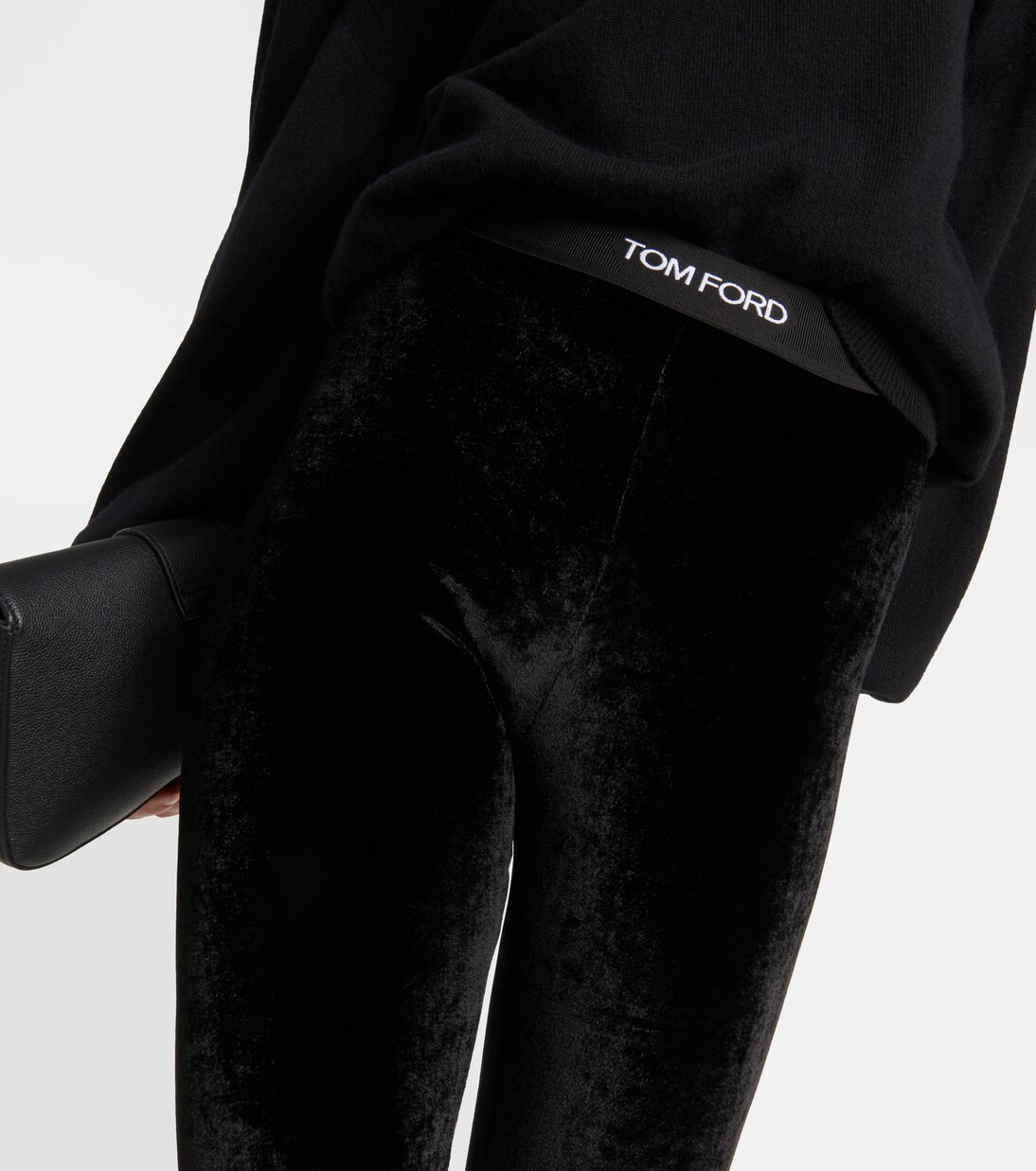 Logo velvet leggings | Mytheresa (US/CA)