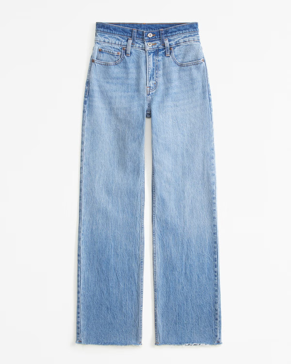 High Rise 90s Relaxed Jean | Abercrombie & Fitch (US)