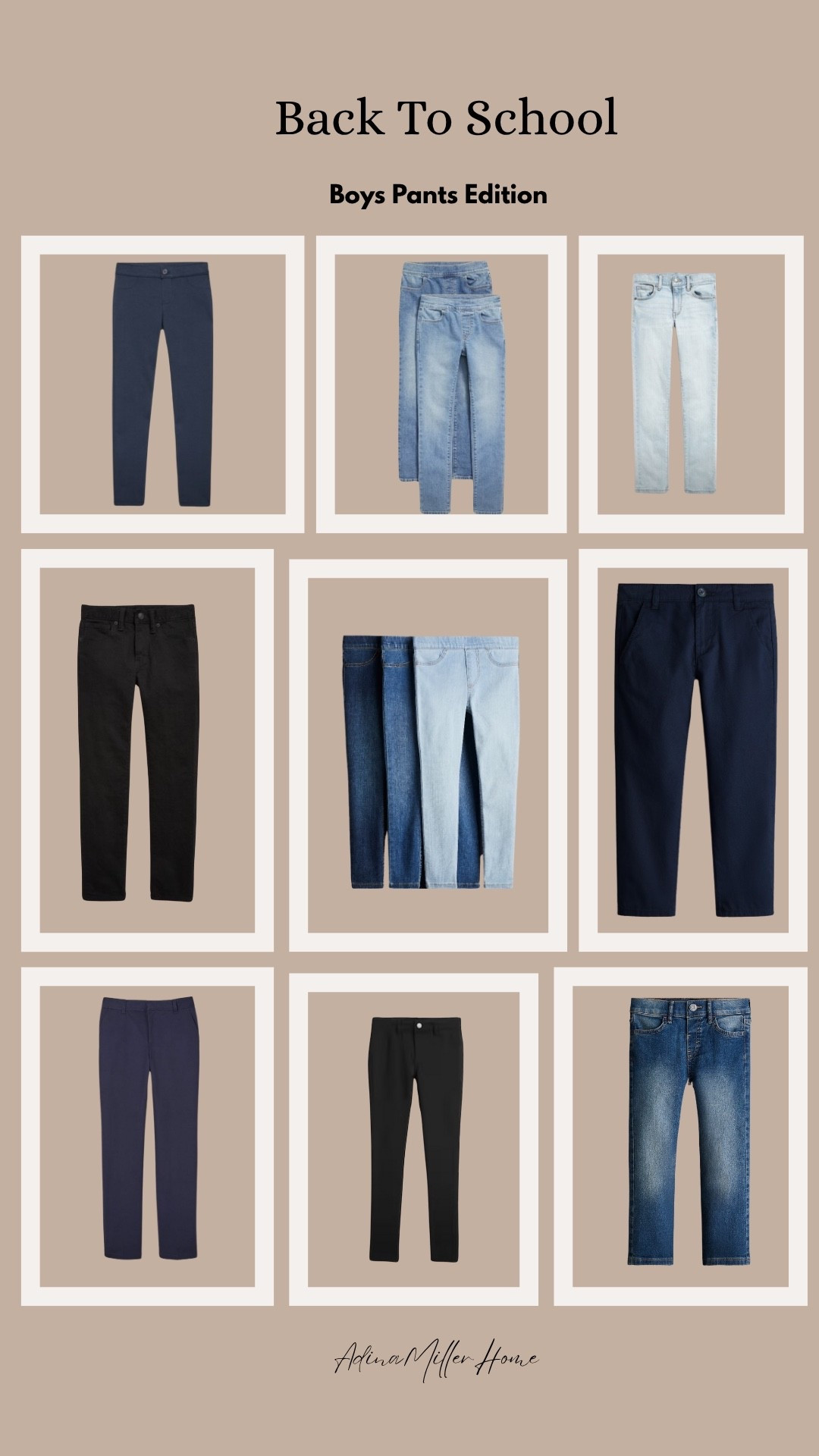 Back to school pants for your boys! 
Shop them here🤍

#LTKautumn #LTKKids #LTKFamily