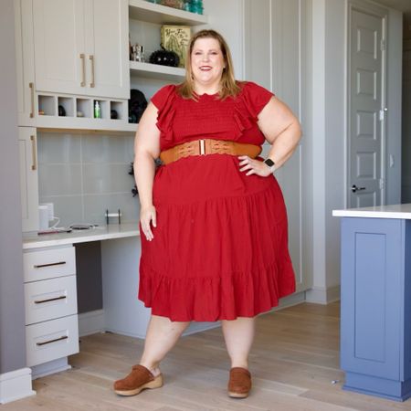 Red dresses are perfect for any season. This short sleeve one from Old Navy is a great transition piece!

#LTKSeasonal #LTKcurves #LTKstyletip
