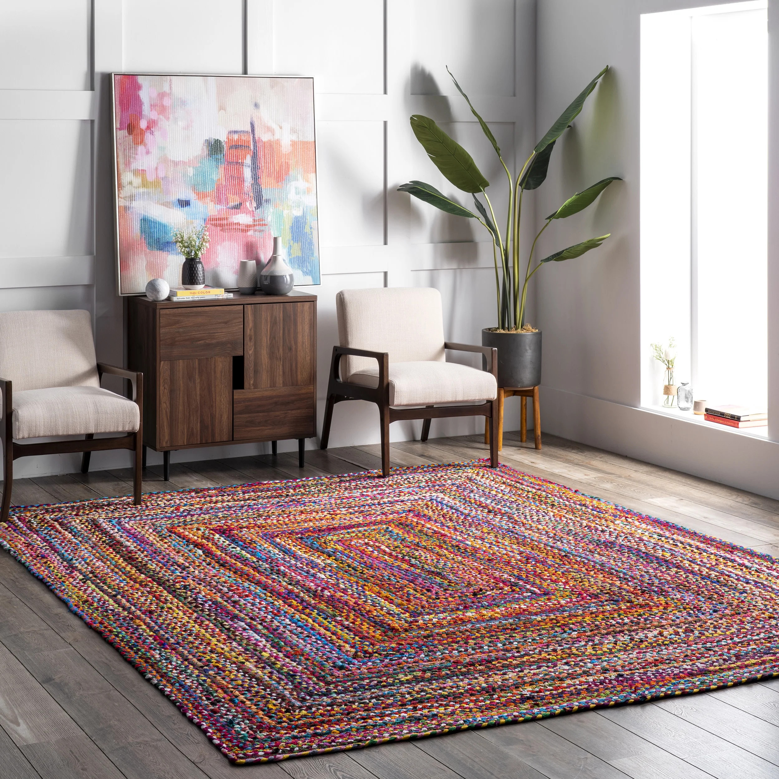 nuLOOM Hand Braided Tammara Area Rug - Walmart.com | Walmart (US)