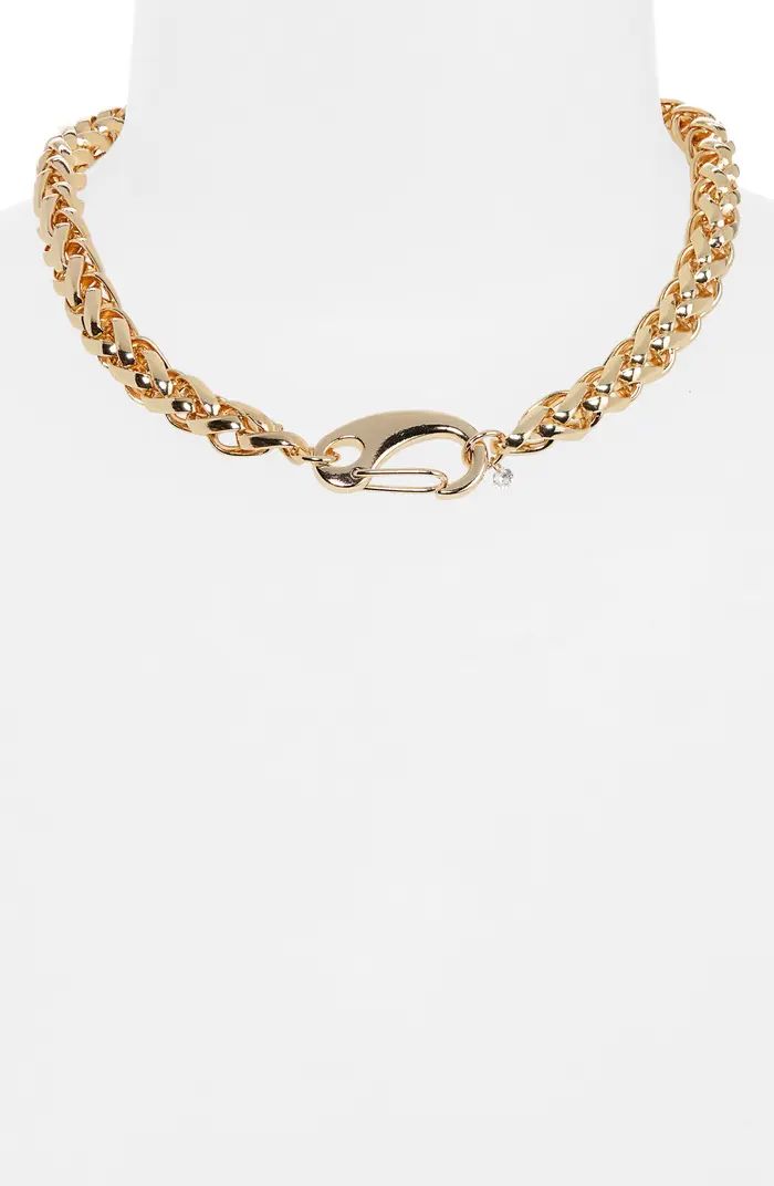 Nordstrom Woven Wheat Chain Collar Necklace | Nordstrom | Nordstrom
