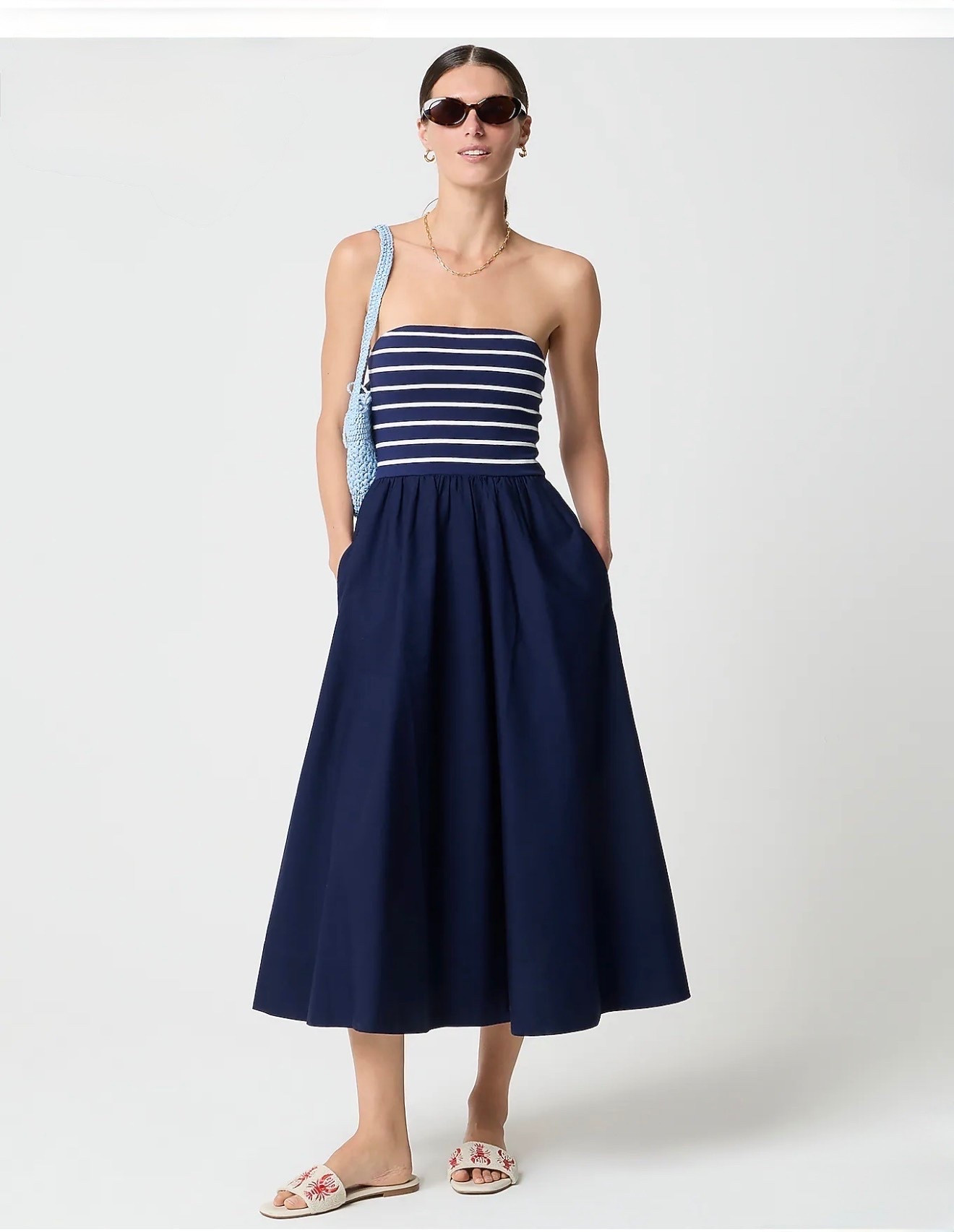Mixed-media midi dress

#LTKootd #LTKTravel #LTKWorkwear