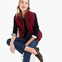 J.Crew Mercantile quilted puffer vest with eco-friendly Primaloft® | J. Crew US