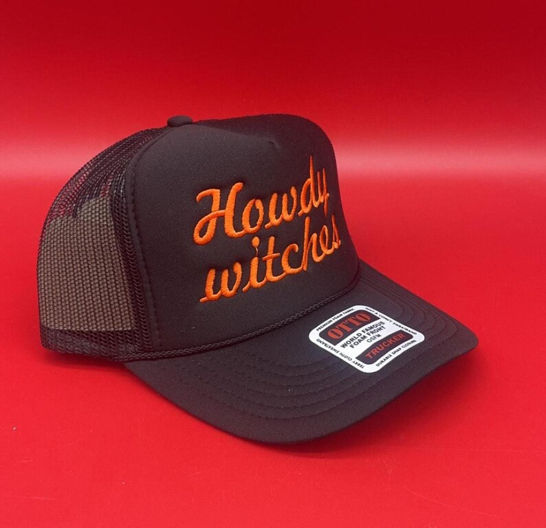 Howdy Witches Trucker Hat - Etsy | Etsy (US)