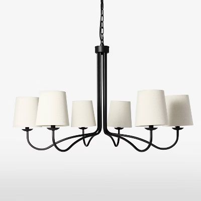 6-Arm Candelabra Chandelier Ceiling Light - Hearth & Hand™ with Magnolia | Target