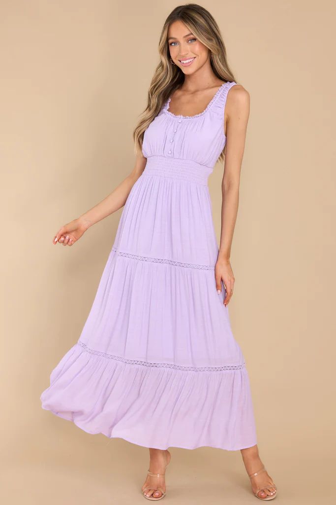 My Sweetest One Lilac Maxi Dress | Red Dress 