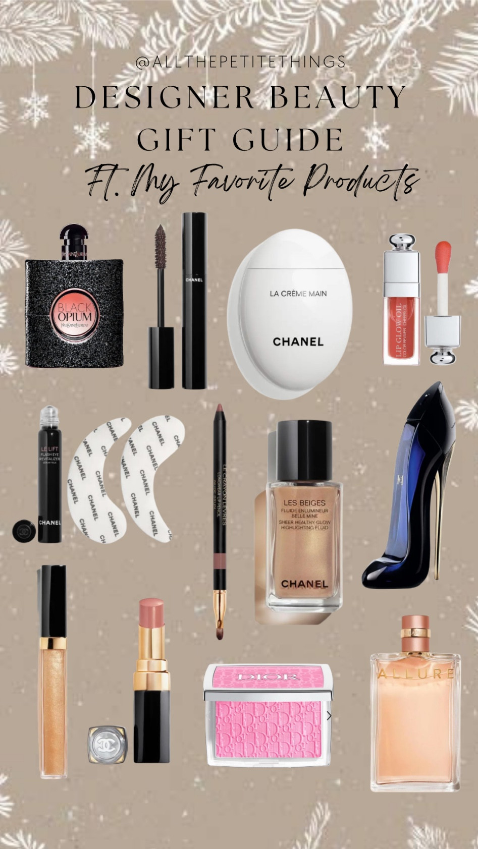 Designer beauty gift guide! I have all of these products and love them. They would make the perfect stocking stuffers 🤍

#LTKHoliday #LTKbeauty #LTKGiftGuide