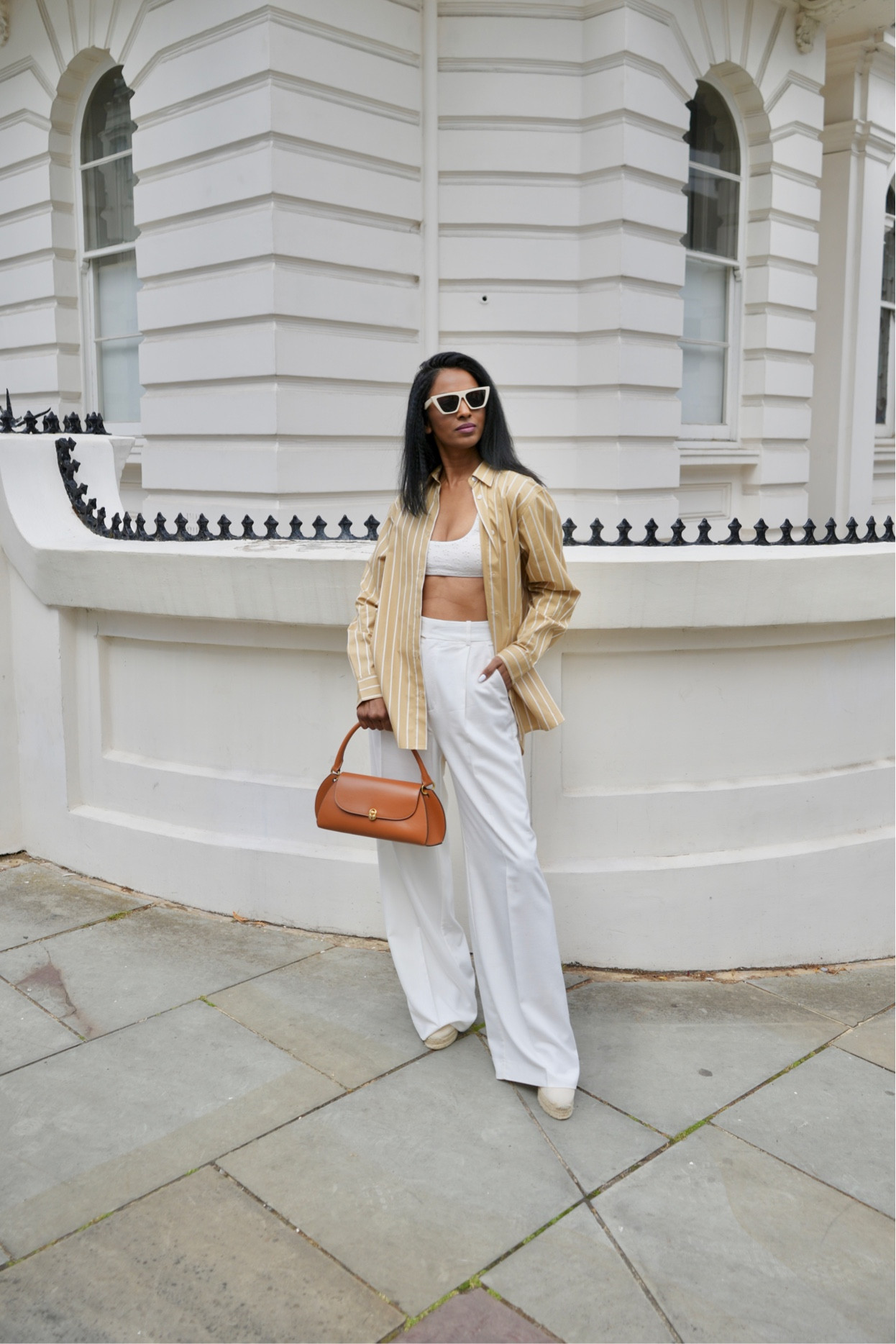 Striped shirts and white pants for summer!

#LTKeurope
