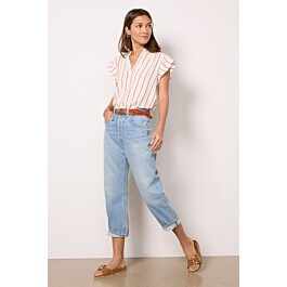 Split Neck Top | Evereve