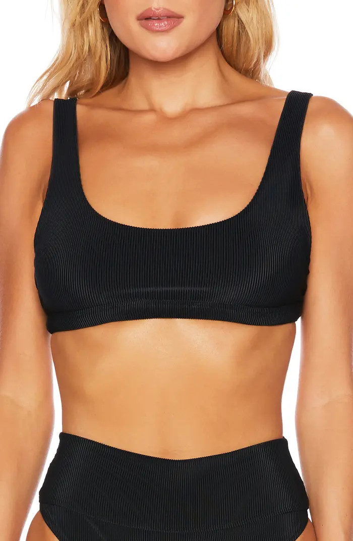 Beach Riot Peyton Ribbed Bikini Top | Nordstrom | Nordstrom